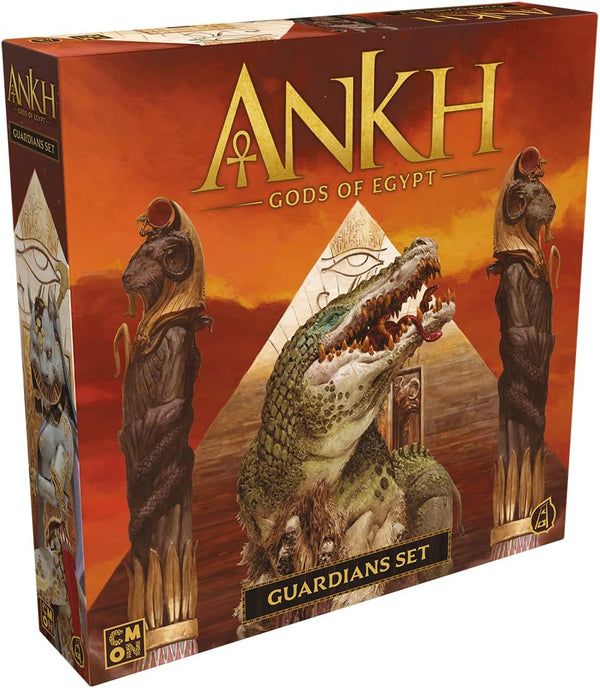 Ankh Gods of Egypt Board Game Guardians EXPANSION - Strategy Game for Kids and Adults, Ages 14+, 2-5 Players