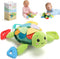 Turtle Baby Sensory Toy, 6 in 1 Montessori Tummy Time Texture Toys,