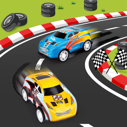 36PCS Mini Pull Back Cars for Kids 3-5 Years Old, Race Cars Party Favors, Pinata Fillers
