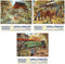 Bits and Pieces Value Set of Three Jigsaw Puzzles for Adults Vintage