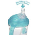 Nuby No Spill 360 Weighted Straw Grip N' Sip Tritan Cup, 8 Oz, Trainer Cup, Teal with Hygienic Cover