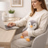 12 inches WEIGEDU King Penguin Stuffed Animals with Embroidered Eyes, Baby Penguin Plush Toys for Boy Girl Kids