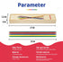 Classic Wooden Thin Pick Up Stick Game, 41 Pieces, Fun Family Game Gift Idea, 9.8 Inch Long