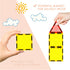 Everplay 41 pc Magnetic Tiles Starter Set Building Blocks Toys STEM Educational Learning Magnet Toy Preschool Montessori Boys & Girls Smart Unlimited Creative Kit Games Gifts for Age 3+ Kids Toddlers