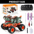 Bennol Remote Control Dinosaur Car Trucks for Kids 3-12, 2.4GHz RC Dino Car Toys for Indoor Outdoor Play