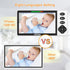 VTimes 5.5" 720P 1000ft Baby Monitor with Camera and Audio, HD Screen Video Baby Monitor No WiFi VOX Mode Pan-Tilt-Zoom