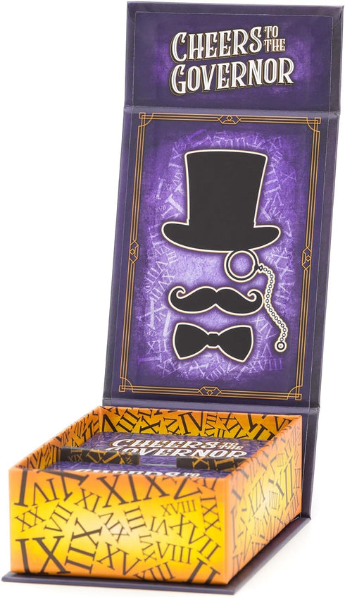 Cheers to The Governor - Card Games for Family Game Night - Party Games for Kids 8 and Up - Travel Games for Adults