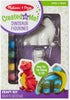 Melissa & Doug Created by Me! Dinosaur Figurines Craft Kit, 2 Resin Dinosaurs