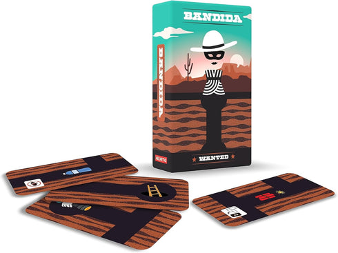 Bandida Card Game - Fun Strategy Game for Family Game Night, Cooperative for Kids & Adults, Ages 6+, 1-4 Players, 15