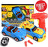Liberty Imports Take Apart Racing Car Toys, 30 Piece Construction Set with Electric Drill, Engine Sounds & Lights