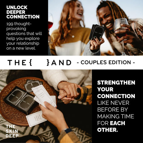 199 {THE AND} Couples Edition - Meaningful Conversation Cards for Couples - Questions to Deepen Connection & Build