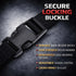 1 Pack QuakeHOLD! Universal Flat Screen TV Safety Straps, Nylon Anti-Tip Adhesive Straps, Earthquake Protection