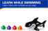 SwimWays Gobble Gobble Guppies, Educational Water Toy for Kids, Pool Party Favors & Bath Toys Ages 2+