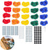 Squirrel Products Deluxe Extra Large Rock Climbing Holds for Kids - DIY Indoor & Outdoor Playground Kit, Ages 3+