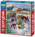 Springbok - Christmas Tree Farm - 1000 Piece Jigsaw Puzzle featuring a Holiday Christmas Tree Farm