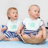 Skicuff 100 Packaged Pcs Disposable Baby Bibs Bulk for Baby Boys and Girls Individually Hygienic for Toddlers Traveling