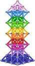 210Pcs Magnetic Building Sticks Blocks, STEM Educational Toys for Kids, 3D Construction Toy with Storage Bag