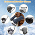 Zooawa Stroller Gloves, Universal Stroller Hand Muff with Warm Polar Fleece, Baby Stroller Gloves with Hook and Loop