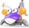Yeaye Crawling Crab Baby Toys, Tummy Time Toy for 0-12 Months with Learning Crawl System and Music