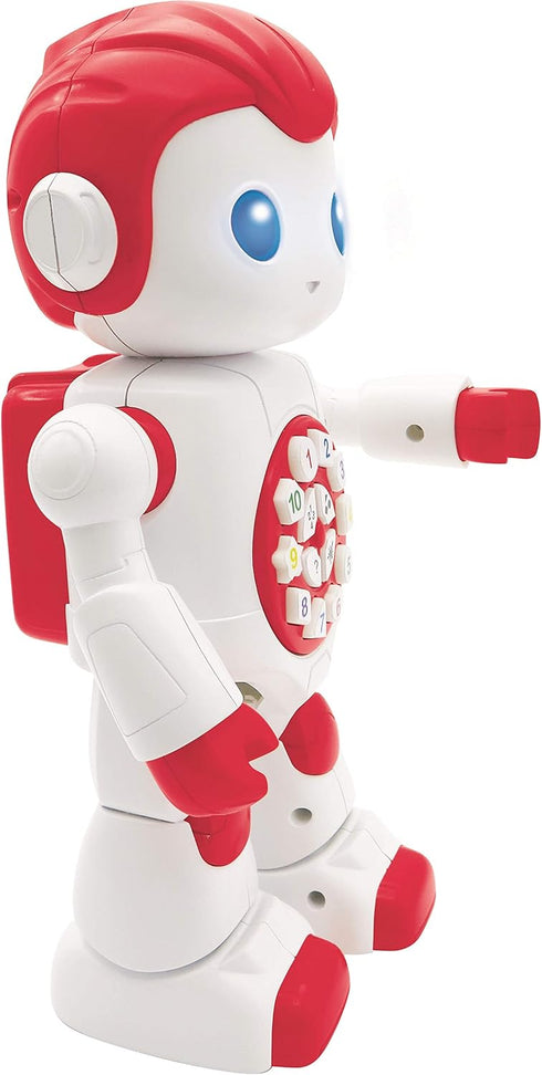 LEXiBOOK Powerman Baby Smart Interactive Toy Robot for Kids, Dancing Plays Music Quiz Numbers Shapes Colors
