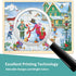 MoinKidz 48 Piece Christmas Puzzles for Kids Ages 3-5 - Winter Holiday Wooden Jigsaw Puzzle