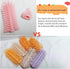 soarup90000 2 Pack Set, Set Baby Bottle Cleaner Replacement Heads, for Bottle Brush and Nipple Brush, Compatible