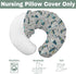 Boho Mountains Baby Nursing Pillow Covers for Boy Girl Mountain Range Landscape Nursery Feeding Pillowcase