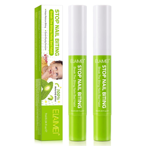 NIFEISHI Nail Biting Treatment for Kids, (2pcs) Thumb Sucking Deterrent, Nail Biting Prevention