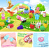 80PCS Mini Animal Erasers for Kids, Bulk Small Toys, 3D Cute Desk Pets, Classroom School Supplies, Party Favors