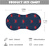 Mazeann 2 Pack Sea Cute Red Crabs Burp Cloths Baby Boys Girls Absorbent Soft Cotton Burping Cloths Rags