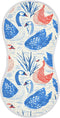 decor gift Cotton Muslin Baby Burp Cloths Breathable Red Blue Swans Art Baby Cloth