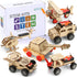 6 in 1 STEM Kits for Kids Age 5-12, Wood Car Building Electric Model Kit, Birthday Gift for Boys and Girls