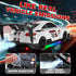 1:16 2.4Ghz 4WD 30KM/H 2 Remote Control Car Scale RC Drift Cars High Speed Race Cars with LED Lights Drifting Tires