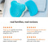 oogiebear Cradle Cap Brush Kit for Babies Gentle and Safe Scalp Massage Care with Sponge, Brush, and Comb for Newborns