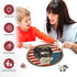 Wooden Puzzle for Adults, Eagle Wooden Jigsaw Puzzles(11.1 * 11.2in-200pcs), Beautiful Wooden Puzzle with Box Birthday Gifts for Adults and Kids Family Game