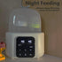 5-in-1 24H Double Baby Bottle Warmer All Bottles, Fast Breastmilk Warmer Water Bath Heating Constant Warming, Heat Baby