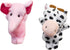 Super Z Outlet Velvet Cute Animal Style Finger Puppets for Children, 10 Animals Set for Playtime.