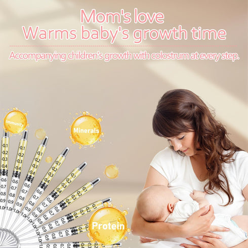 Aoaodbu 100pcs 1ml 5 1 30 ml 100 Colostrum Collector Kit Include Sealed Breast Milk Collector No Needle Colostrum