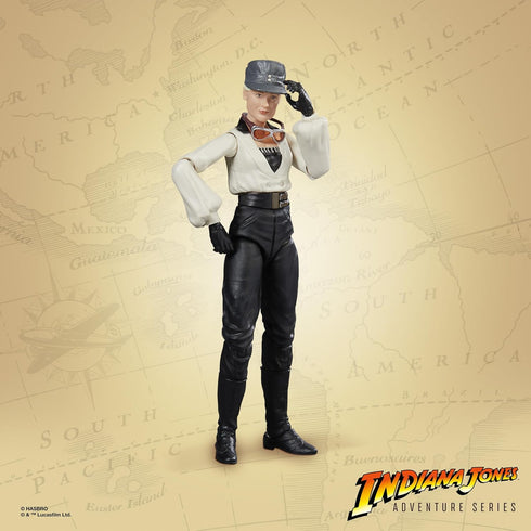 Indiana Jones and The Last Crusade Adventure Series Dr. Elsa Schneider Action Figure, 6-inch for Kids