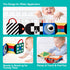 Baby Toys 0-6 Months, High Contrast Newborn Toys, Tummy Time Books with Crinkle, Squeaky Sounds