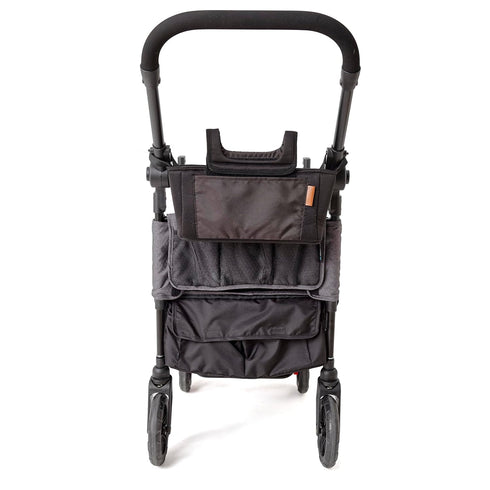 Contours Baby Stroller Organizer, Adjustable Parent Organizer Accessory - Cup Holder and Storage - Compatible