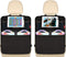 Kaiphy Car Backseat Organizer Premium Quality Car Kick Mats with 10" Tablet Holder