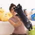 PEACH CAT 19.6" Long Dragon Cat Plush Pillow for Boys and Girls