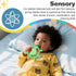 3-Speed 3M+, YOFUN Vibrating Baby Teether Soothing Silicone Teething Toy for Infants Food-Grade, USB Rechargeable Soft