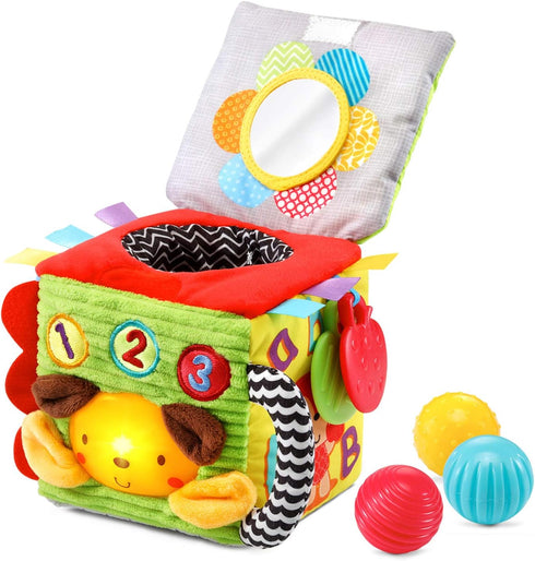 VTech Soft and Smart Sensory Cube - Multicolor Toy for 3-24 Months