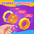 12 Pack Fidget Toys Sensory Rings for Kids: Finger Spinner Rings - Texture Stress Toys for Kids Autism Calming - Fun