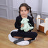 Apricot Lamb Toys Plush Green Dragon Dinosaur Stuffed Animal, Soft Cuddly 8 Inch for Children