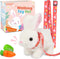 Voichic Easter Robot Bunny Pal- Bunby My Realistic Bunny Toy, Hopping Bunny with