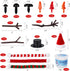RINOLY Build a Snowman Kit,Christmas Crafts for Kids,Christmas Stocking Stuffers -3Pack by RINOLY