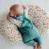 Fishing Baby Nursing Pillow Covers for Boy Girl Freshwater Fishes Lures Nursing Slipcovers for Breastfeeding Pillows